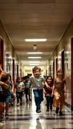 O que acontece se um aluno se acidentar na escola?