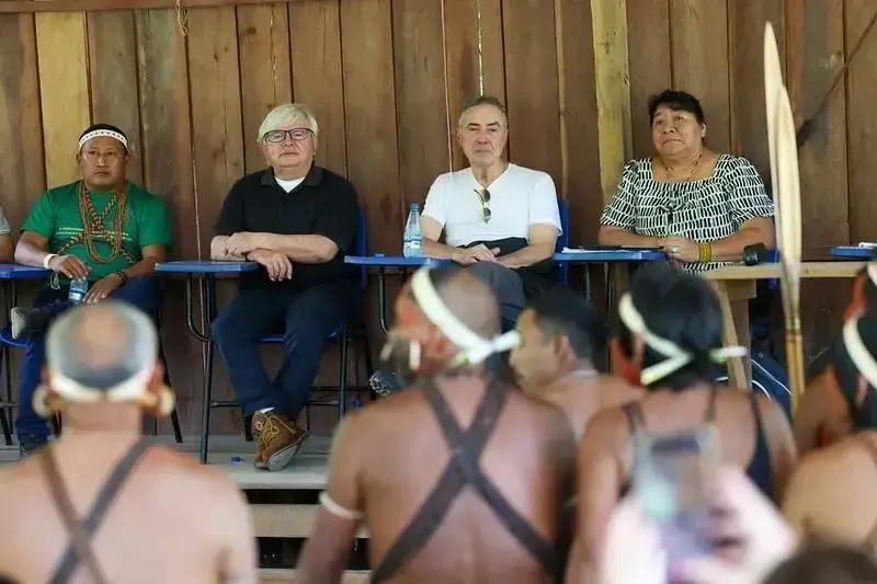 STF e CNJ visitam terras indígenas e ouvem preocupações dos Matiz