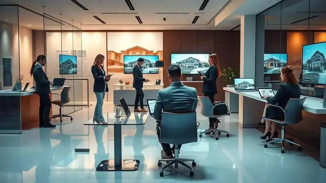 Advogados e profissionais do direito em reunião de análise jurídica em escritório de advocacia moderno com tecnologia de ponta.