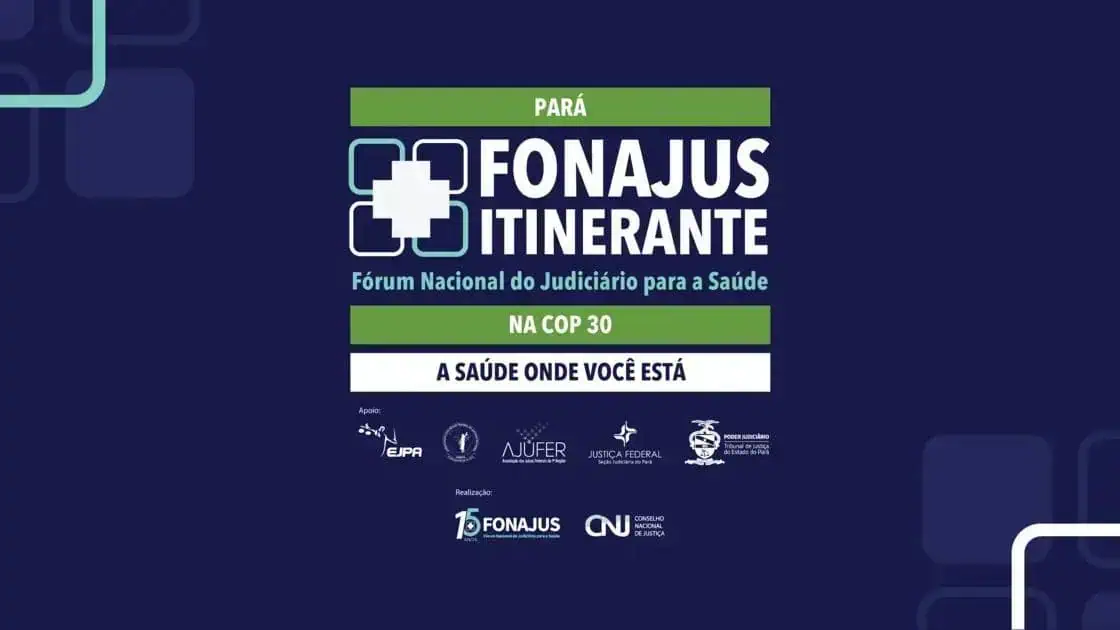 Fonajus Itinerante discute saúde e meio ambiente na COP30 em Belém