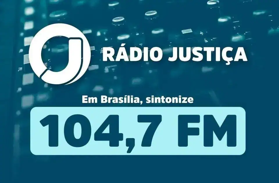 104,7 FM Rádio Justiça em Brasília, sintonize para ficar por dentro das principais notícias jurídicas e jurídicas com enfoque em direito e justiça no Brasil.