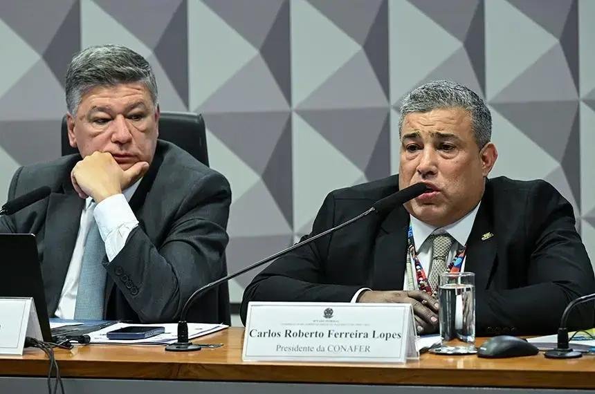 Presidente da Conafer nega irregularidades e apela ao silêncio na CPMI