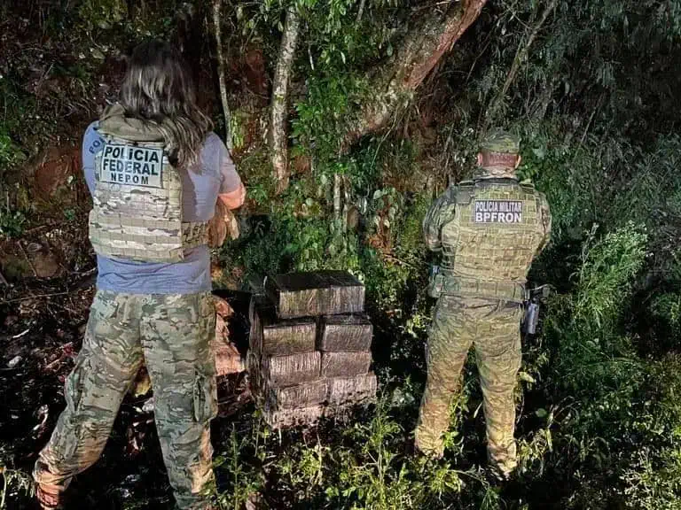Apreensão de 149,8 kg de maconha em Foz do Iguaçu