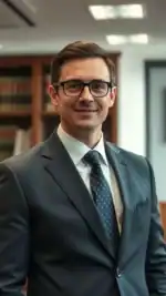 Advogado de terno gravata em escritório de direito com livros ao fundo, direito hoje notícias, advogados e legislação brasileira, análise jurídica, notícias sobre direito, notícias de direito hoje, direito, legislação, advocacia, justiça brasileira.