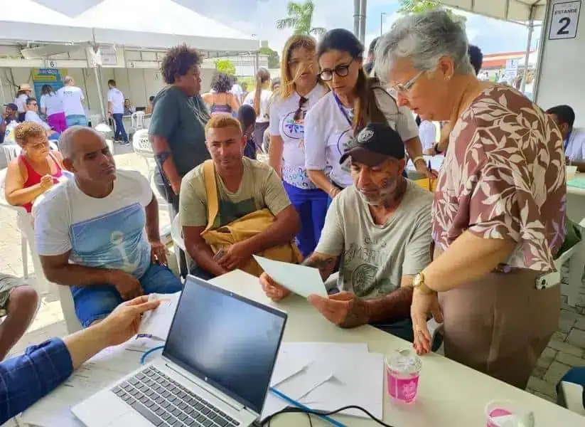 TJSE promove mutirão para atender população em situação de rua