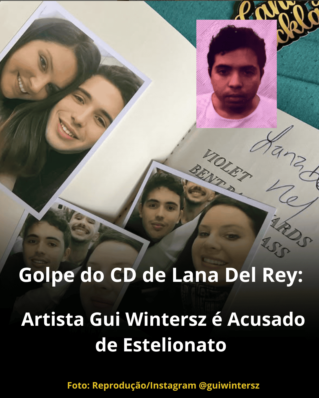 Golpe do CD de Lana Del Rey