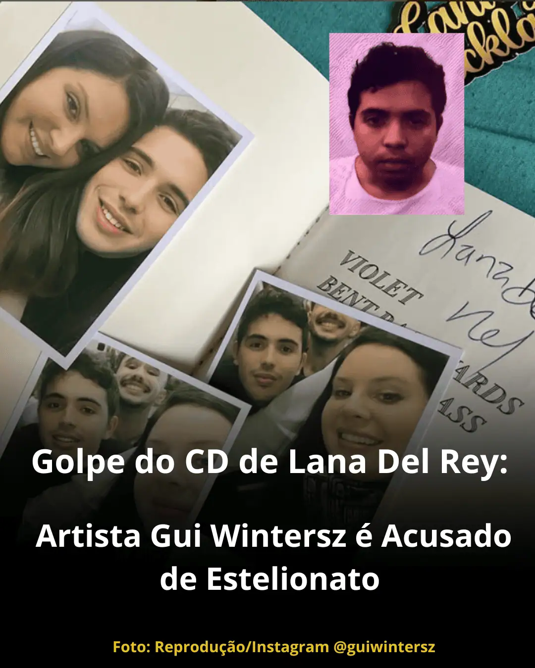 Golpe do CD de Lana Del Rey