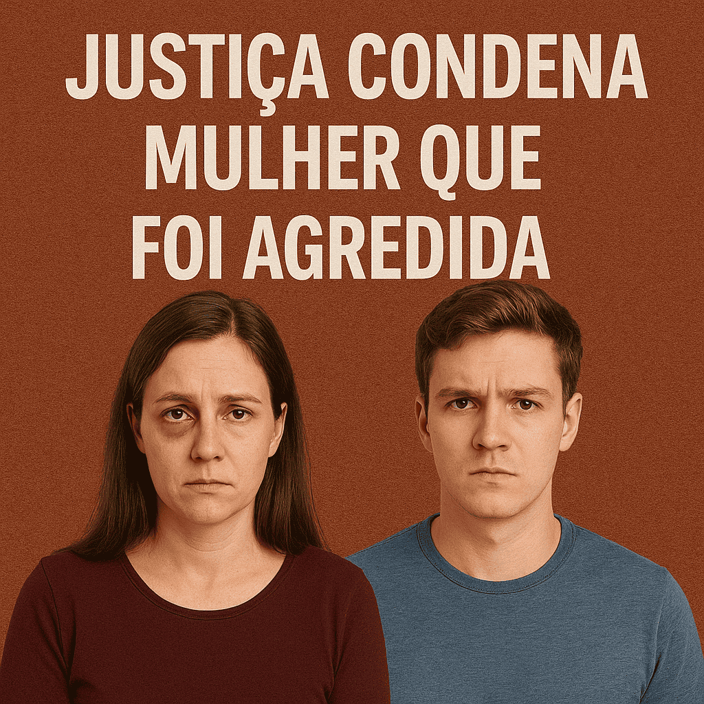 Justiça Condena Mulher que foi agredida.