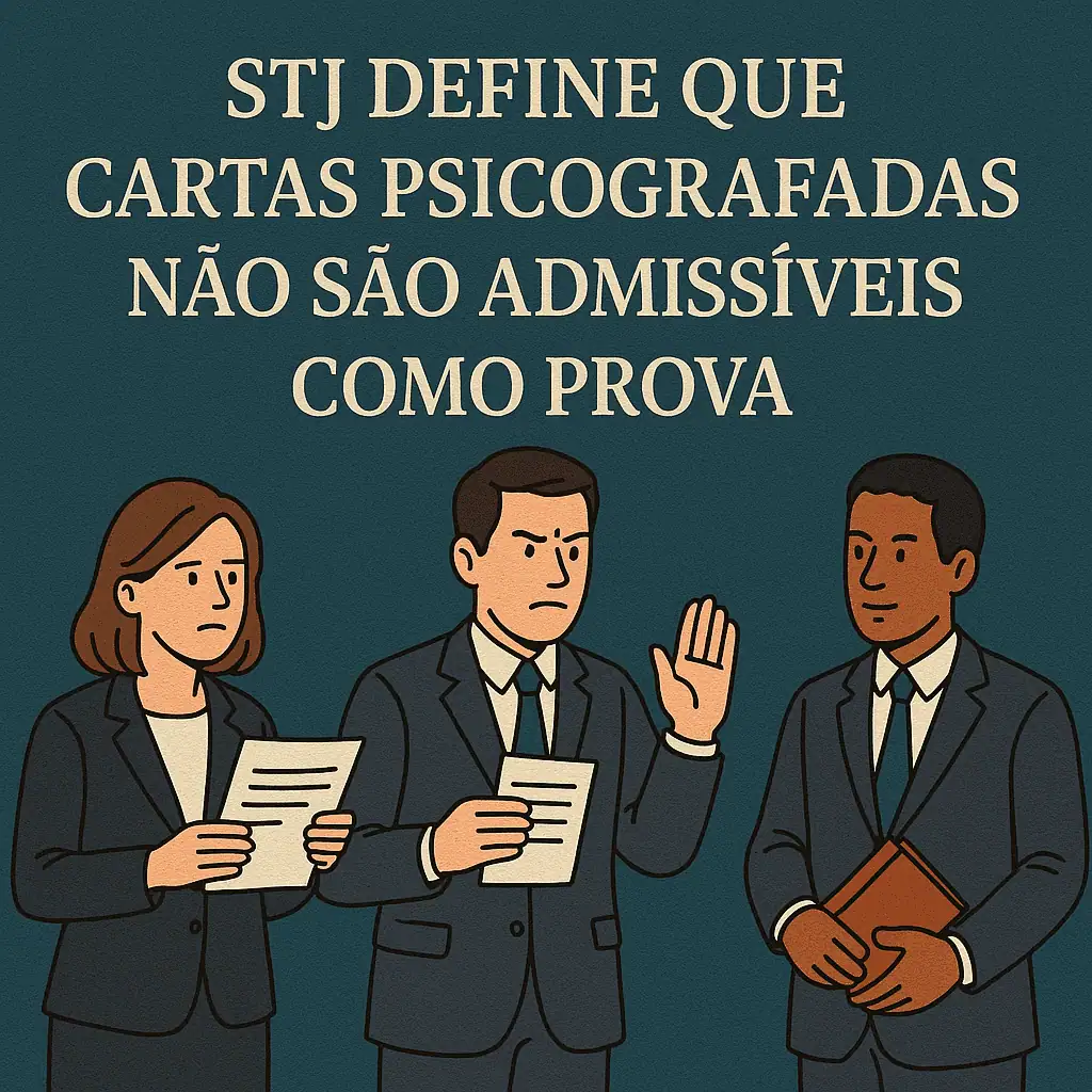 STJ define que cartas psicografadas não são admissíveis como prova