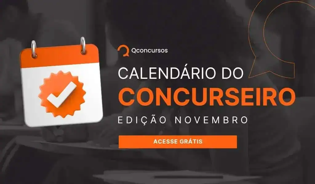 Calendário de concursos: novas oportunidades em novembro de 2025