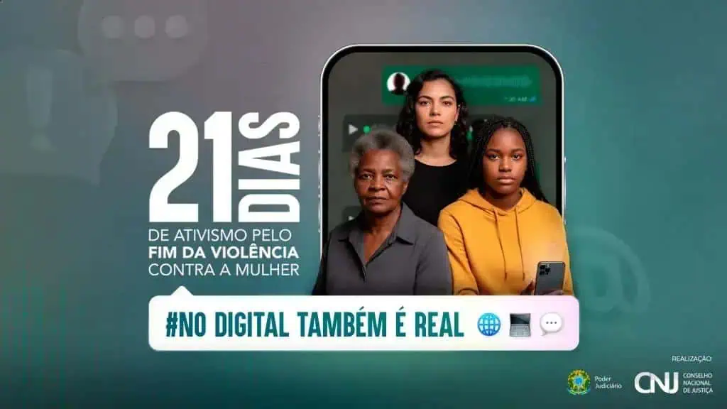 Início dos 21 dias de ativismo contra a violência digital e de gênero