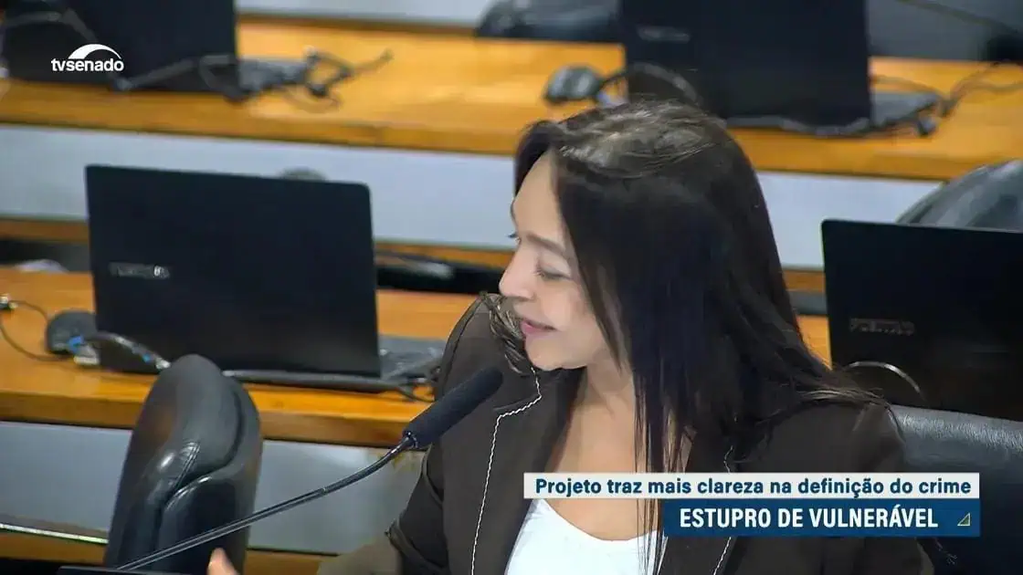 Senado aprova projeto que redefine estupro de vulnerável e garante maior proteção