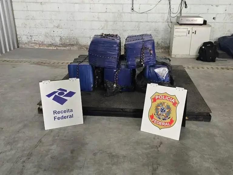Polícia Federal apreende 289 kg de cocaína no Porto de Santos