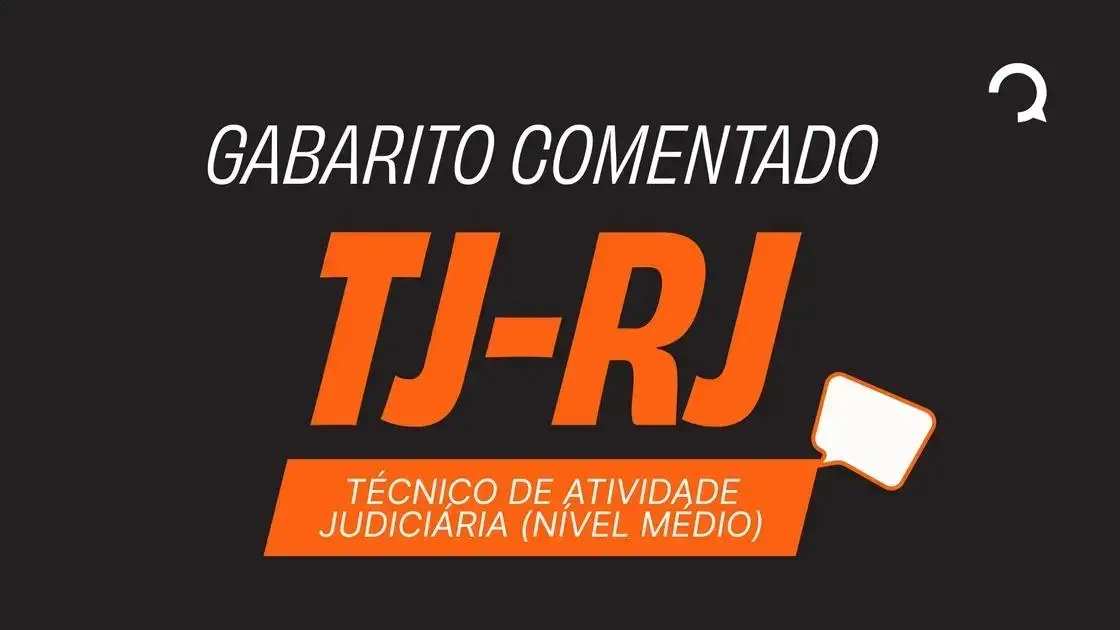 Gabarito extraoficial do concurso TJ RJ 2026: o que esperar