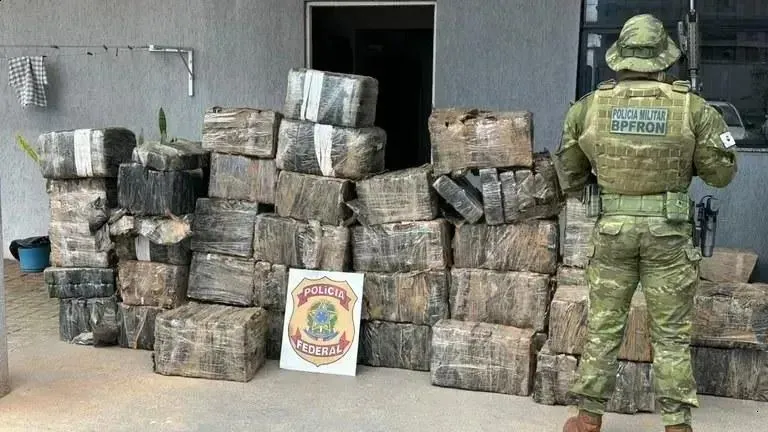 Polícia Federal realiza apreensão histórica de drogas em Campo Mourão/PR