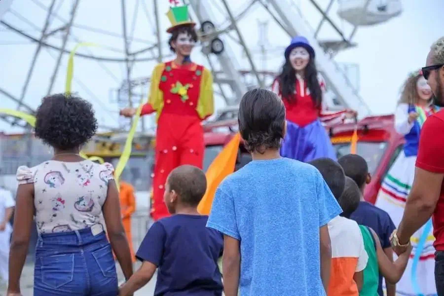 Projeto promove reencontros e recreação para crianças em acolhimento