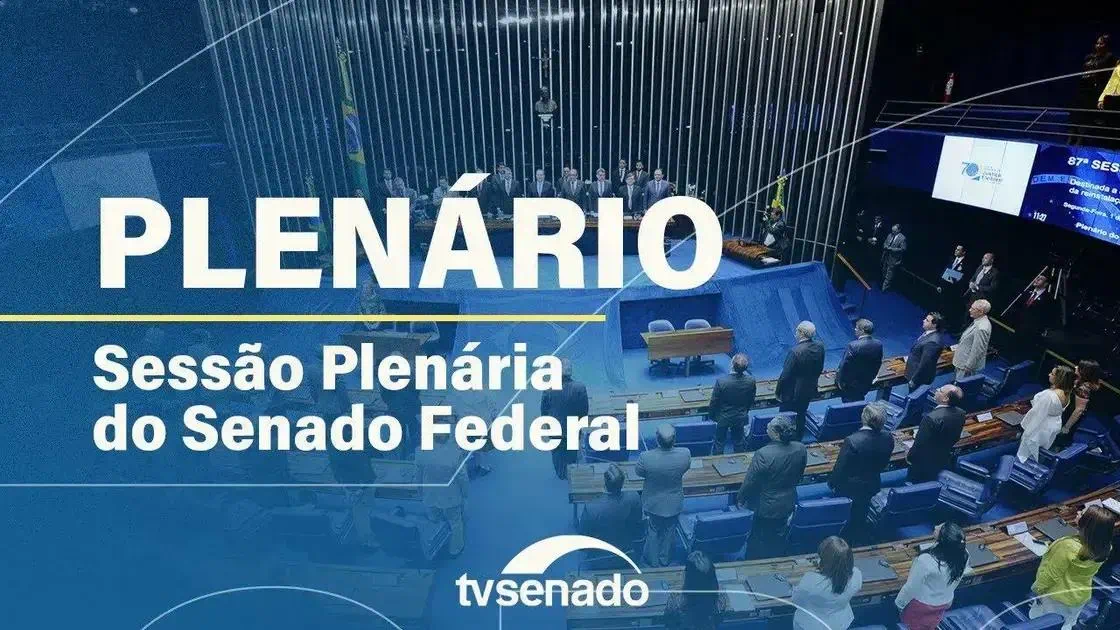 Acompanhe a sessão deliberativa ordinária do Senado hoje, 3 de fevereiro