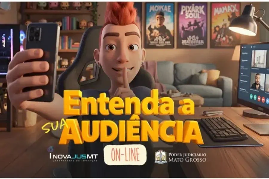 TJMT apresenta guia prático sobre como participar de audiência online com facilidade
