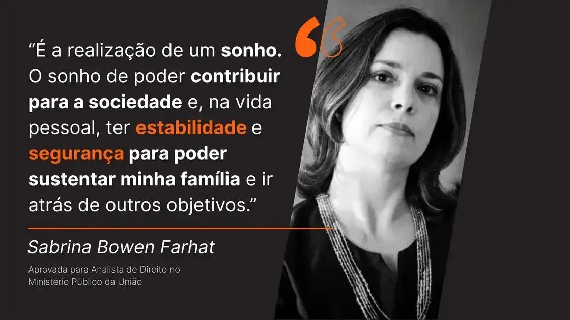 A trajetória de Sabrina: como conquistei minha aprovação no concurso MPU