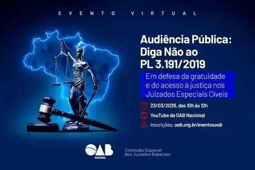 Audiência pública será realizada em defesa da gratuidade nos Juizados Especiais