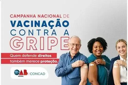 OAB inicia a maior campanha de vacinação contra a gripe no Brasil