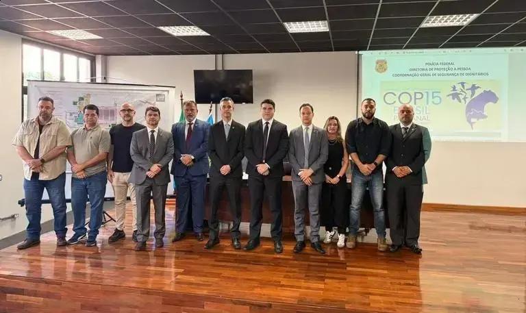 Polícia Federal alinha estratégias para a segurança da COP15 em Campo Grande