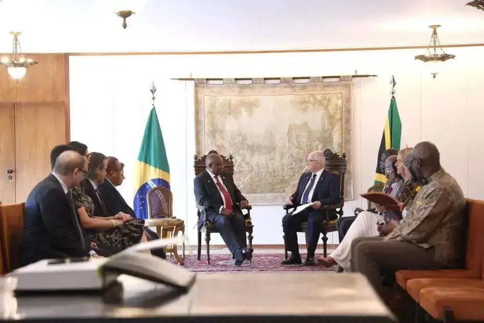 Visita oficial da África do Sul destaca laços com o Brasil