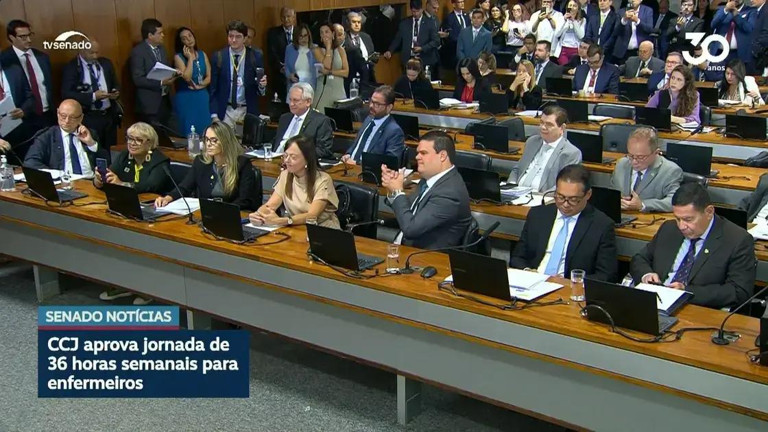 CCJ aprova PEC que reduz jornada da enfermagem para 36 horas semanais