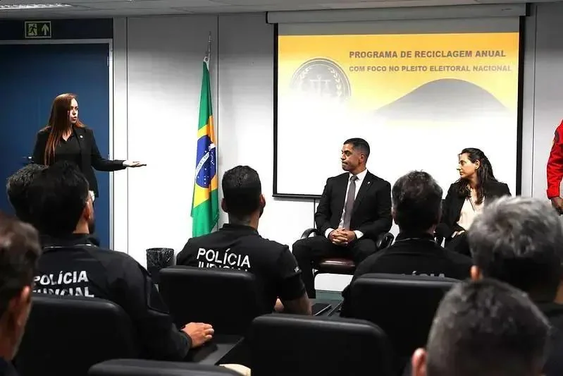 Polícia judicial recebe formação para garantir segurança nas Eleições 2026