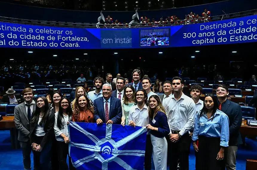 Senado realiza sessão especial em homenagem aos 300 anos de Fortaleza