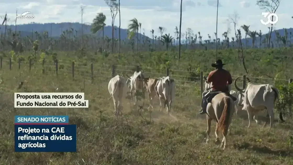 Senado negocia com governo uso do pré-sal para renegociar dívidas rurais