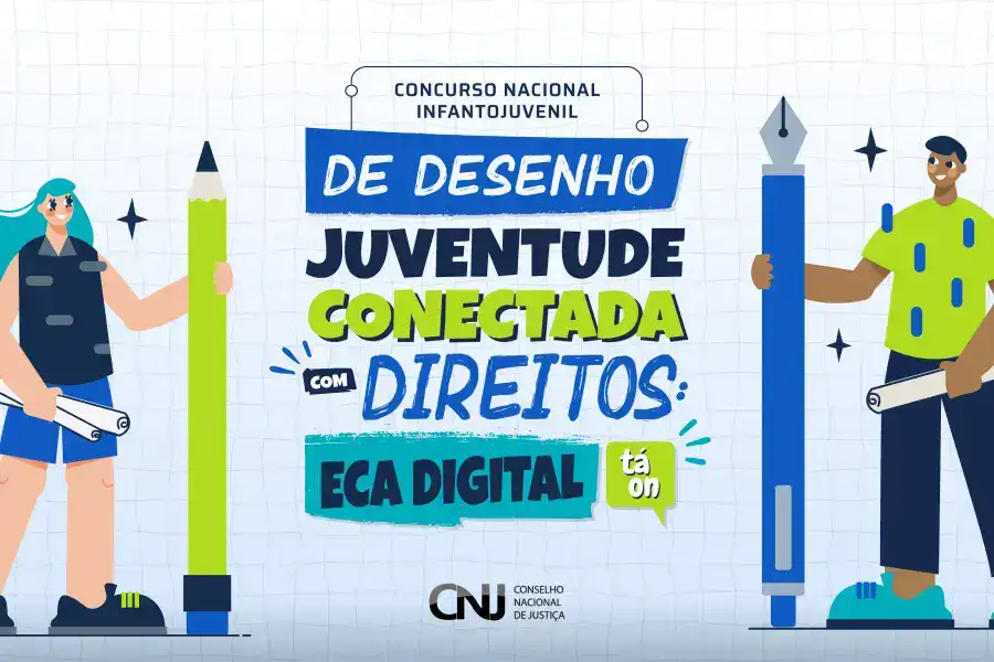 Concurso nacional de desenho incentiva proteção de crianças na internet
