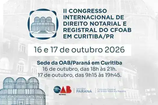 2º Congresso Internacional de Direito Notarial e Registral em Curitiba