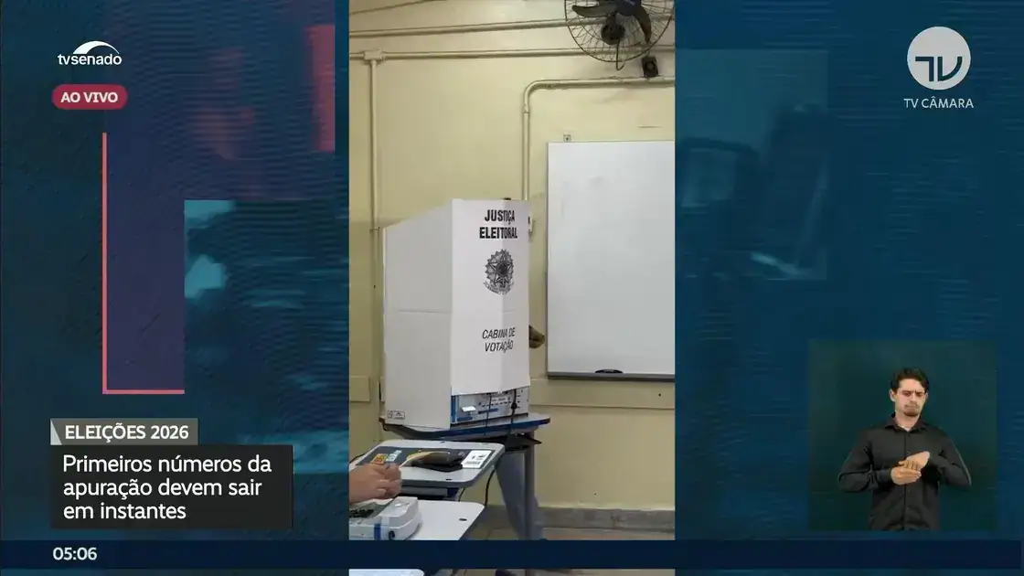 Eleições 2026: candidatos à Presidência votam em várias regiões do país