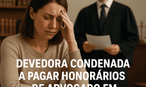Devedora condenada a pagar honorários de advogado em Belo Horizonte