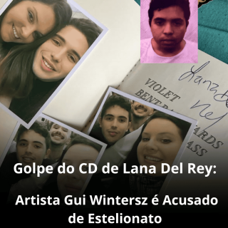 Golpe do CD de Lana Del Rey
