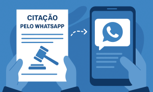 Pedido de Citação pelo WhatsApp