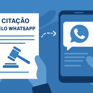 Pedido de Citação pelo WhatsApp