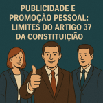 Publicidade e promoção pessoal limites do artigo 37 da Constituição