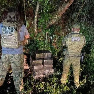 Apreensão de 149,8 kg de maconha em Foz do Iguaçu
