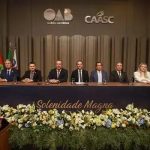 Cerimônia de Entrega das Medalhas Nereu Ramos e João Baptista Bonnassis em SC