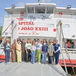 CNJ reforça acesso à cidadania em Anamã com Barco‑Hospital na Semana da Saúde