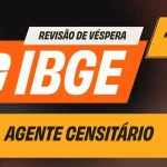 Concurso IBGE: aulão gratuito de revisão para agentes será nesta sexta
