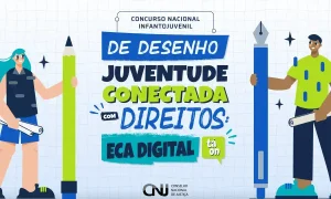 Concurso nacional de desenho incentiva proteção de crianças na internet