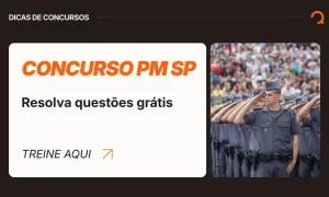 Concurso PM SP: provas em 20 de setembro — treine com questões grátis
