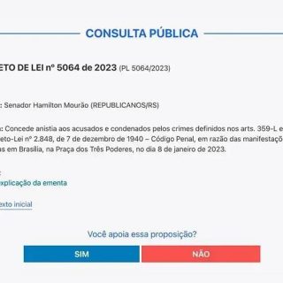 Decreto-lei nº 5064 de 2023 Senado Hamilton Mourão condena presos por crimes Brasil Notícias direitos humanos.