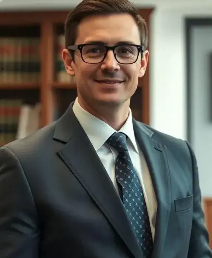Advogado de terno gravata em escritório de direito com livros ao fundo, direito hoje notícias, advogados e legislação brasileira, análise jurídica, notícias sobre direito, notícias de direito hoje, direito, legislação, advocacia, justiça brasileira.