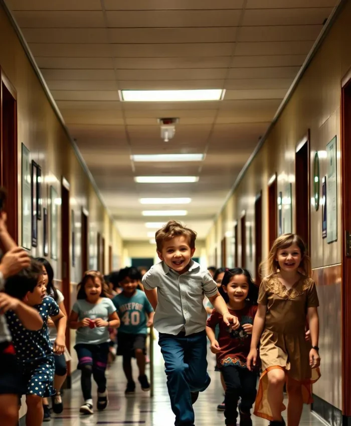 O que acontece se um aluno se acidentar na escola?