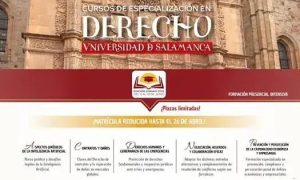 Inscrições abertas para os Cursos de Direito da Universidade de Salamanca