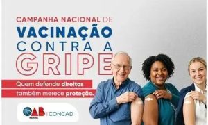 OAB inicia a maior campanha de vacinação contra a gripe no Brasil
